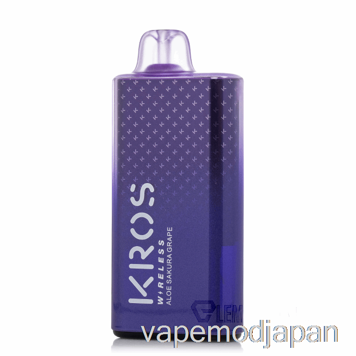 Vape Japan Kros ワイヤレス 9000 使い捨て アロエ サクラ グレープ